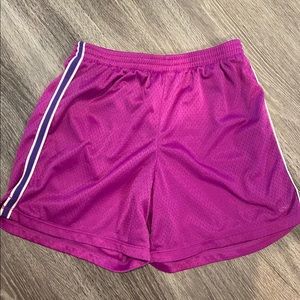 Pink Champion Mesh Athletic Shorts